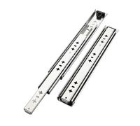 FDQAMLKX Coulisses de tiroir Robustes de 5 m, capacité de Charge de 120 kg, à Extension complète, pour armoires et étagères, coulissement Fluide, Longueur de 450 mm, quincaillerie de tiroir Robuste.