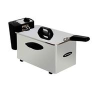 Orbegozo Friteuse professionnelle FDR 35 G – 3,5 L inox 2000 W, thermostat réglable, poignée cool-touch