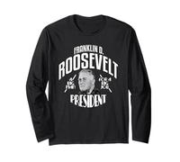 FDR Campaign Roosevelt pour Le président Franklin D. Roosevelt Manche Longue