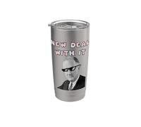 FDR New Deal avec elle Gobelet isotherme en acier inoxydable double paroi