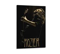 FDRPMHC Hozier Poster sur toile avec liste de suivi pour décoration murale de salon, chambre à coucher - Style moderne - 50 x 75 cm - Style cadre
