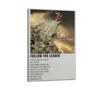 FDRPMHC Korn Follow The Leader-2 Toile murale moderne avec cadre pour salon, chambre à coucher, 60 x 90 cm
