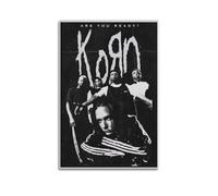 FDRPMHC Poster du groupe de chanteurs KORN sur toile sans cadre pour salon, chambre à coucher, 40 x 60 cm