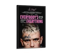 FDRPMHC Poster sur toile Lil Peep - Décoration murale moderne pour salon, chambre à coucher - 30 x 45 cm - Style moderne