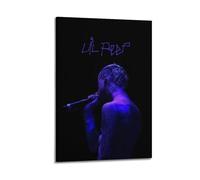 FDRPMHC Toile murale avec cadre Lil Peep pour salon, chambre à coucher, 20 x 30 cm