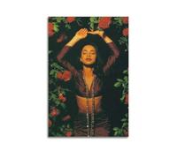 FDRPMHC Toile murale Singer Nigeria Sade Adu style moderne pour salon, chambre à coucher, 30 x 45 cm, style moderne