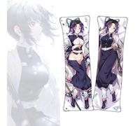 FDSAD Housse de Coussin Demon Slayer Kochou Shinobu Housse de Coussin Double Face Anime Dakimakura Grandeur Nature