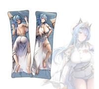 FDSAD Housse de Coussin Goddess of Victory: Nikke Helm Housse de Coussin Anime Dakimakura taie d'oreiller Courte en Peluche