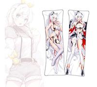 FDSAD Housse de Coussin Honkai Impact 3rd Kiana Kaslana Housse de Coussin Double Face Anime Dakimakura Grandeur Nature