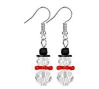 fdsmall boucle d'oreille de Noël arbre Dangle boucles d'oreille étoile goutte d'oreille Stud perles rouges vertes Dangle étoile boucles d'oreille arbre en spirale cadeaux (27)