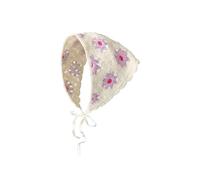 fdsmall Écharpe de cheveux floraux femmes bandeau crochet bandeau bohème bandanas lacets triangle kerchief couleur unie bandeau Vintage femmes (06, One Size)