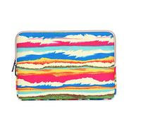 fdsmall Housse de protection imperméable en néoprène pour ordinateur portable Acer/Asus/Dell/Lenovo/HP/Samsung (arc-en-ciel, 15,6")