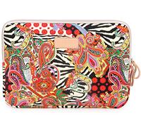 fdsmall Housse d'Ordinateur Portable Imperméable en Néoprène pour Acer/ASUS/Dell/Lenovo/HP/Samsung (Rote Blume, 12 Pouces)