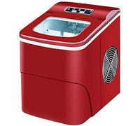 FDTMGW Machine à glaçons électrique portable en acier inoxydable pour la maison, la cuisine, 8 minutes, 15 kg de glace en 24 heures, parfaite pour les fêtes et les bars