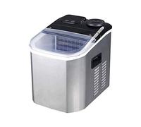FDTMGW Machine à glaçons - Machine à glaçons de comptoir pour un usage domestique - Fait des cubes en 10 minutes - 25 kg de glace en 24 heures - Méthode d'entrée d'eau en baril pour la cuisine à la
