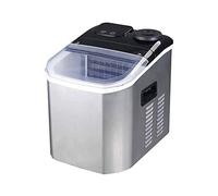 FDTMGW Machine à glaçons - Machine à glaçons de comptoir pour un usage domestique - Fait des cubes en 10 minutes - 25 kg de glace en 24 heures - Méthode d'entrée d'eau en baril pour la cuisine à la
