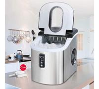 FDTMGW Machine à glaçons portable automatique en acier inoxydable pour comptoir de cuisine, maison