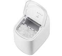 FDTMGW Machine à glaçons portable pour comptoir, machine à glaçons compacte avec panier à glace, parfaite pour la maison/cuisine/bureau/bar