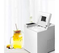 FDTMGW Mini machine à glaçons automatique portable en ABS pour comptoir, fait 11,8 kg, 24 heures, 7 glaçons 8 minutes avec pelle à glace