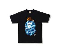 FDTURES 24ss Couple Mode Hip Hop Top BAP Coton Double Fil Hommes Femmes Casual Sport T - Shirt À Manches Courtes-color10||M