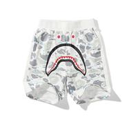 FDTURES 24ss Fashion Sport Hip Hop Bas BAP Shark Camouflage Jeunesse Casual Shorts Moyen Shorts en Coton pour Hommes-color10||L