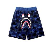 FDTURES 24ss Sport Casual Pantalons BAP Shark Camouflage Jeunesse Casual Shorts Pantalons Moyens Hommes Pur Coton Shorts-color1||L