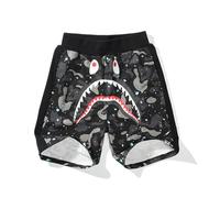 FDTURES 24ss Sport Casual Pantalons BAP Shark Camouflage Jeunesse Casual Shorts Pantalons Moyens Hommes Pur Coton Shorts-color8||S