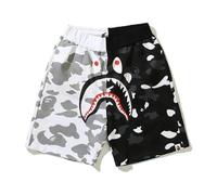 FDTURES 24ss Tendance De La Mode sous - Vêtements BAP Shark Camouflage Jeunesse Casual Shorts Moyen Shorts en Coton pour Hommes-color6||S