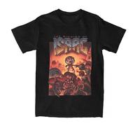 FDTURES Hommes The Binding of Isaac T - Shirt Tops en Coton Fun Manches Courtes O - Neck T - Shirt Pl T - Shirt Sbz-color9||XXL