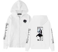FDTURES J'Ai Mis À Jour Solo Leveling Daily Anime Crossover Zip Hoodie Et Hoodie De Couple-color3||M
