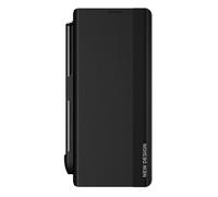 FDUJINH Étui Cuir pour Samsung Galaxy Z Fold 7, Fermeture Magnétique Housse À Rabat Fonction De Support Antichoc Protectrice Coque,Noir,Fold 7