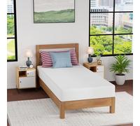 FDW Matelas en mousse à mémoire de forme en gel de 20,3 cm pour un sommeil frais et un soulagement de la pression - Matelas à fermeté moyenne certifié CertiPUR-US/lit dans une boîte/soulagement de la