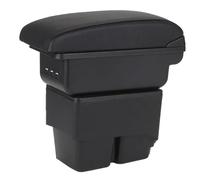 FDWPJYO Accoudoir Central pour Ford Fiesta 2011-2018 détails intérieurs pièces spéciales Accessoires de Voiture boîte de Rangement Centrale