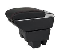 FDWPJYO Accoudoir de Voiture pour Skoda Rapid pour VW Polo 2020 2021 Accoudoir de rénovation Accessoires de Voiture Détails intérieurs Boîte de Rangement