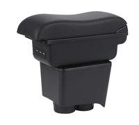 FDWPJYO Accoudoir de Voiture pour VW Polo 9N 3 2002-2009 boîte d'accoudoir de Voiture Surface incurvée pièces intérieures boîte de Rangement Accessoires de Voiture