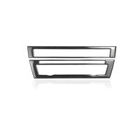FDWPJYO Autocollant en Fibre de Carbone véritable pour Panneau de Commande de climatiseur de Voiture pour BMW Série 5 F10 2011-2017 Accessoires Automobiles