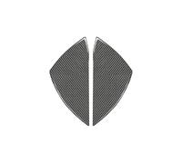 FDWPJYO Autocollants décoratifs en Fibre de Carbone pour Mercedes Benz Classe C W204 2007-2014 sur Les Deux côtés du Tableau de Bord Accessoires intérieurs