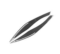 FDWPJYO Fibre de Carbone véritable pour Phare Avant de Voiture BMW F10 F30 E90 Série 3 5 Autocollant de décoration extérieure pour Sourcils et paupières