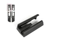 FDWPJYO Garniture de Rail de siège de Voiture en ABS Noir Capot Coulissant Avant arrière Gauche et Droite pour BMW G30 G11 G12 F15 F16 Série 5 et 7 X5 X6