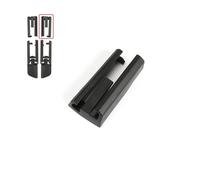 FDWPJYO Garniture de Rail de siège de Voiture en ABS Noir Capot Coulissant Avant arrière Gauche et Droite pour BMW G30 G11 G12 F15 F16 Série 5 et 7 X5 X6