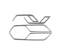 FDWPJYO pour Audi A6L A6 C8 A7 2019-2023 Accessoires Auto Poignée de Porte intérieure Garniture Autocollants intérieurs en Fibre de Carbone Décoration Style