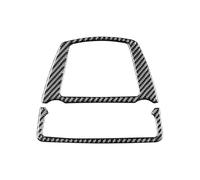 FDWPJYO pour BMW F10 F25 F26 2011-2017 F07 2010-2017 Accessoires Fibre de Carbone Intérieur Toit de Voiture Lampe de Lecture Panneau Garniture Cadre Autocollants