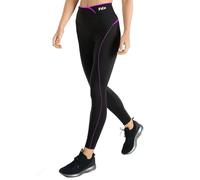 FDX Pantalon sous-vêtement Technique Femme, Legging de Compression léger, Respirant et à séchage Rapide pour Hiver, Fitness, Course, Ski et Salle de Sport Pink-S