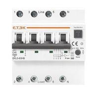 FDYZCIYI Disjoncteur différentiel Automatique Type B 10KA 3PN 4P 1PN 2P 40A 63A Protection Contre Les surintensités et Les fuites 30mA EKL5 230V 40A(40A,2P (1PN) 230V)