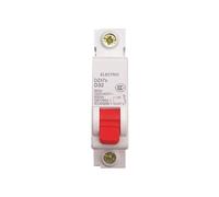 FDYZCIYI Disjoncteur DZ47S 1P Type D Disjoncteur Miniature MCB DZ47S 6KA 1P Type D 1A 2A 3A 4A 6A 10A 16A 20A 25A 32A 40A 50A 63A 1Pcs(1A)