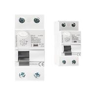 FDYZCIYI Disjoncteur GYL9 Type AC RCD Disjoncteur électromagnétique ELCB RCCB 1P+N 25A 40A 63A 80A 100A RCD 30mA 100mA 300mA 1Pcs(100mA,2P 100A)