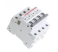 FDYZCIYI Mini-disjoncteur MCB DC 1000 V 6 A, 10 A, 16 A, 20 A, 25 A, 32 A, 40 A, 50 A, 63 A, 4 pôles, IEC60947, 1 pièce(25 V)