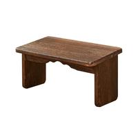 FDzkrtvm Banc de méditation en Bois | Couleur : marron, | Scénario d'utilisation : méditation, yoga, prière, Seiza.(Brown- Foldable)