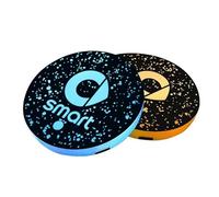 FDZNB sous-Verre Lumineux sans Fil, activé par la Respiration, éclairage d'ambiance, Accessoire pour intérieur de Voiture. pour Smart #1, #3., a Pair