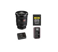 Sony FE 16-35mm f2.8 GM II noir + Sony CFexpress Type A TOUGH 320Go Carte memoire + batterie Kingma 2000 mAh (Sony NP-FZ100) + Kingma chargeur de batterie Noir G